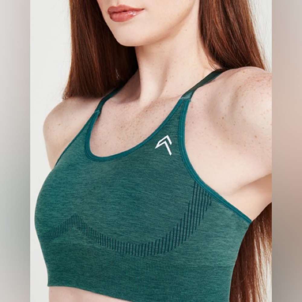 Oner Active Dark Green Sports Bra